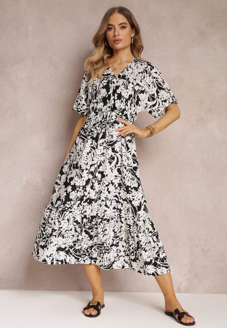cflo Rochie Negru-Albă Humina