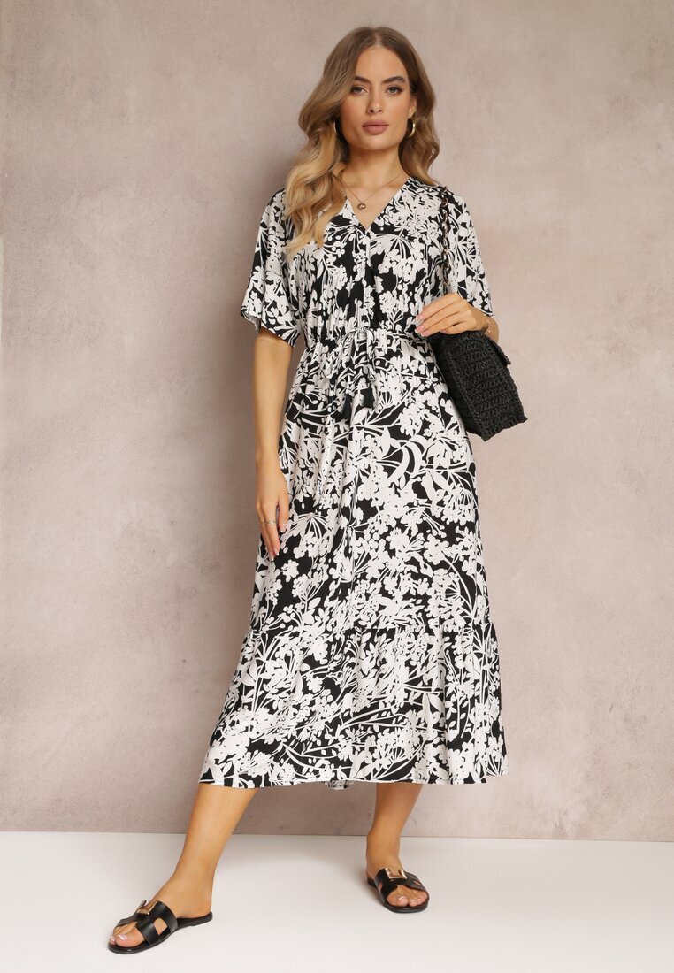 cflo Rochie Negru-Albă Humina