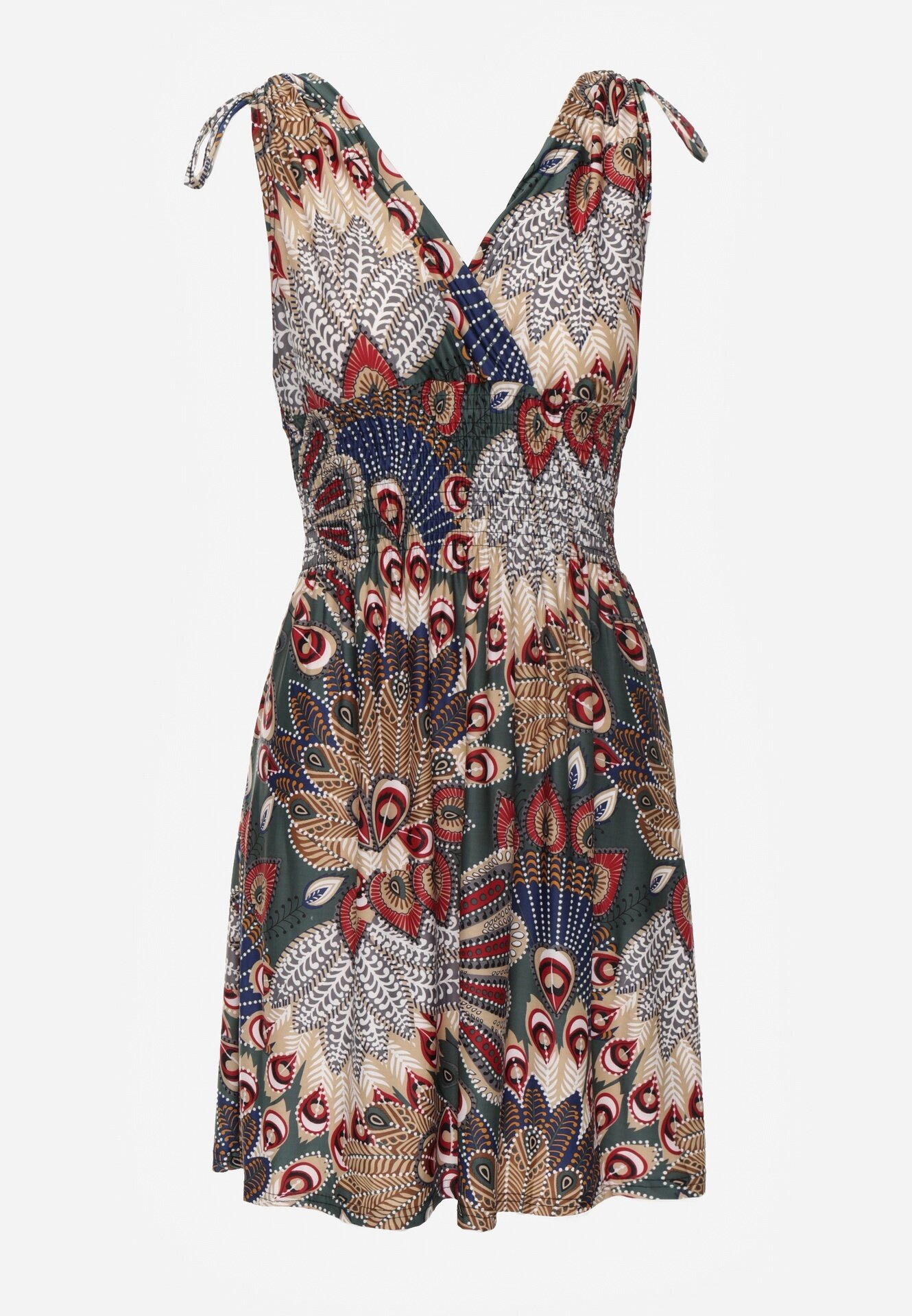 cflo Rochie Verde Phoebothoe