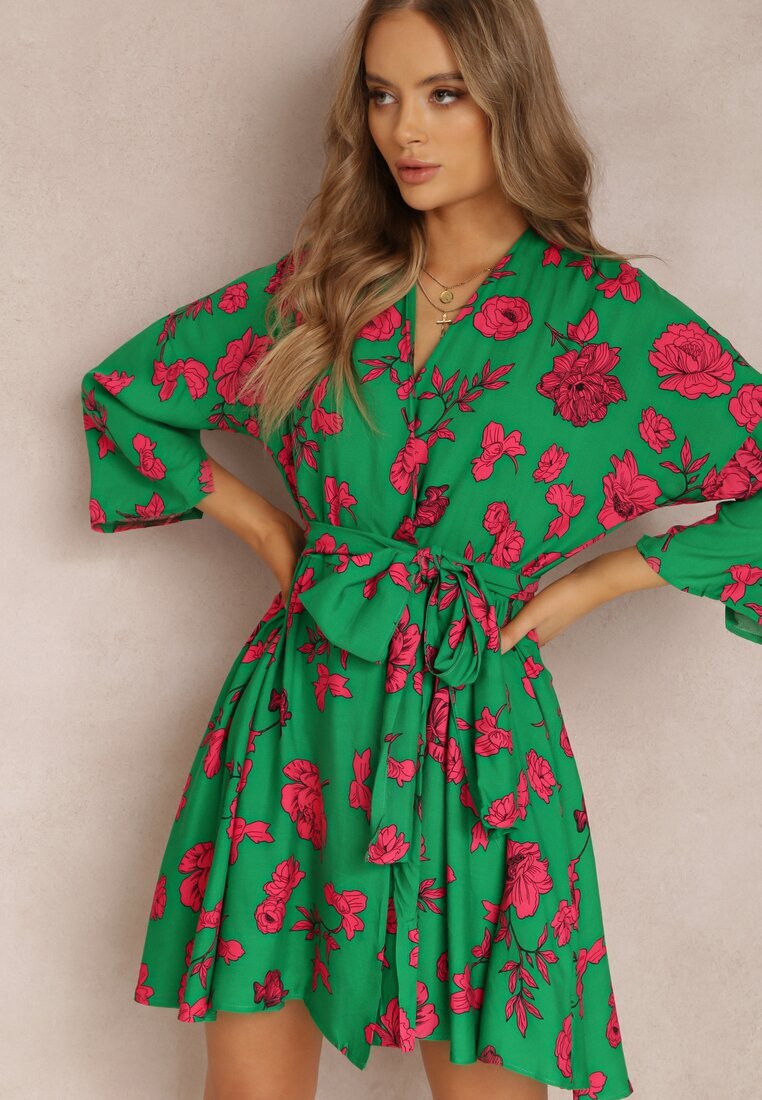 cflo Rochie Verde Thaleira