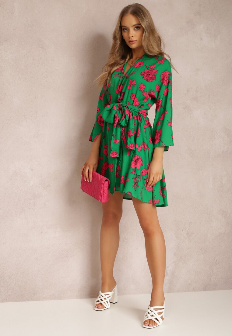 cflo Rochie Verde Thaleira