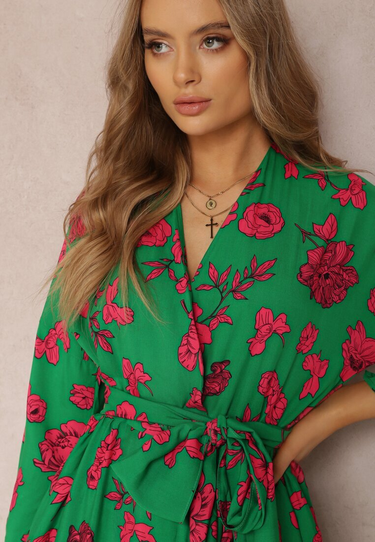 cflo Rochie Verde Thaleira