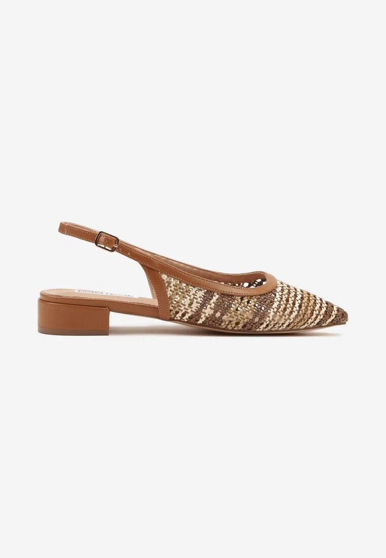 chiara foscari Sandale Maro Croșetate Slingback Odirissea