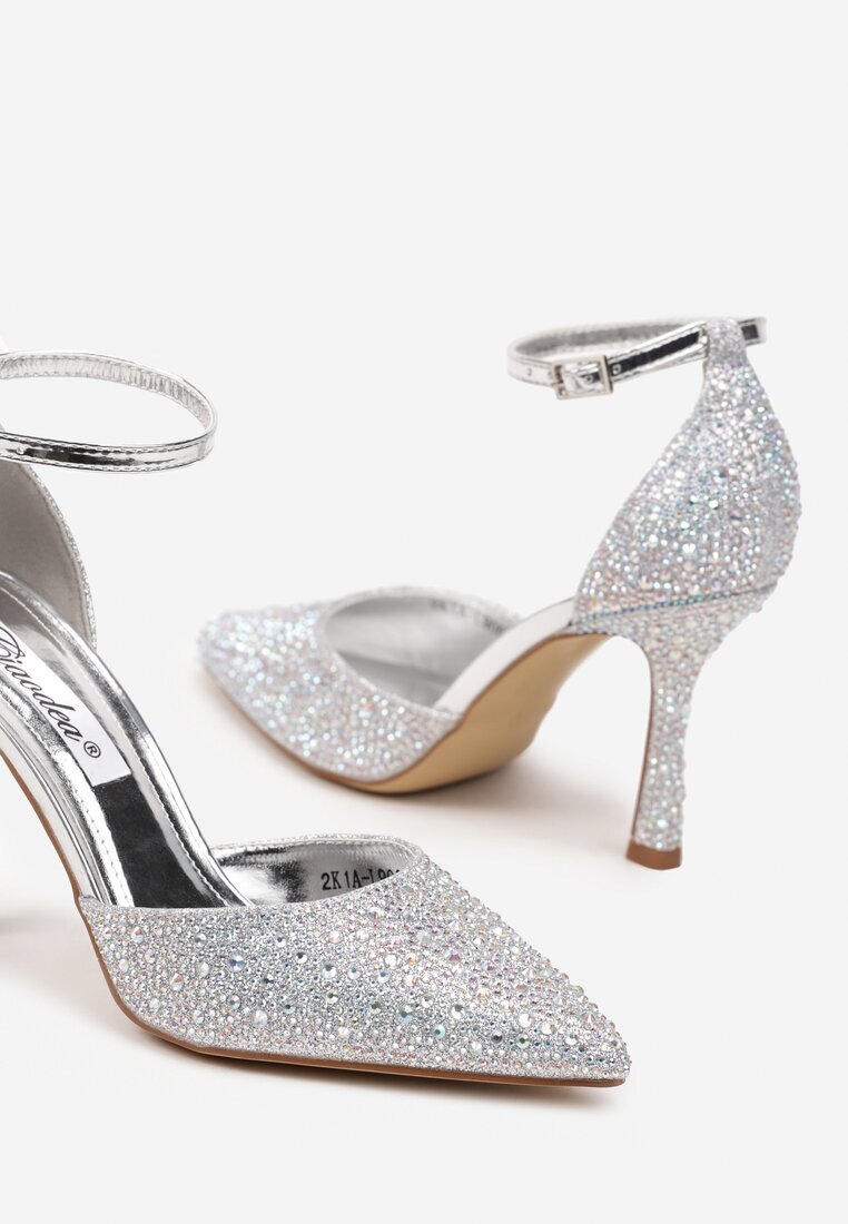 ciaodeo Pantofi stiletto Argintii
