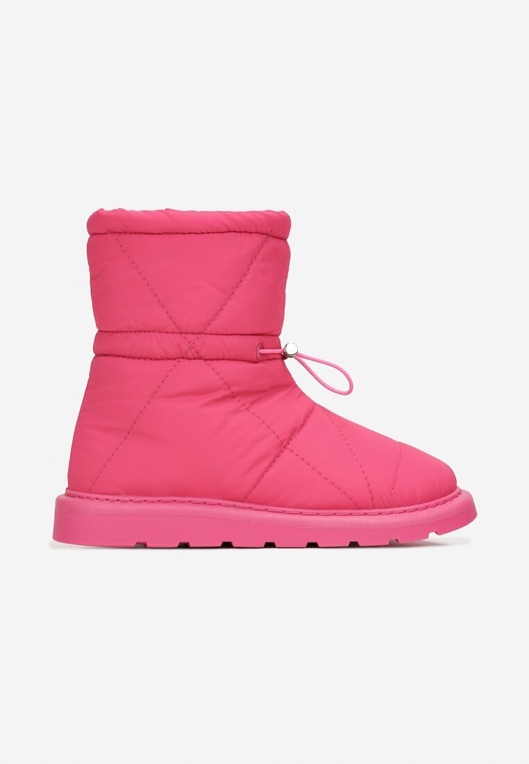  Cizme de zăpadă Fuchsia Matlasate cu șnur Eraris