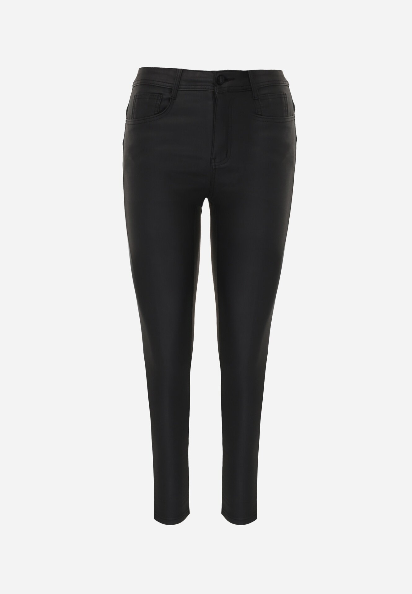 daysie Blugi Push-Up Skinny cu Finisaj Mat Cerat Tarellia Negri