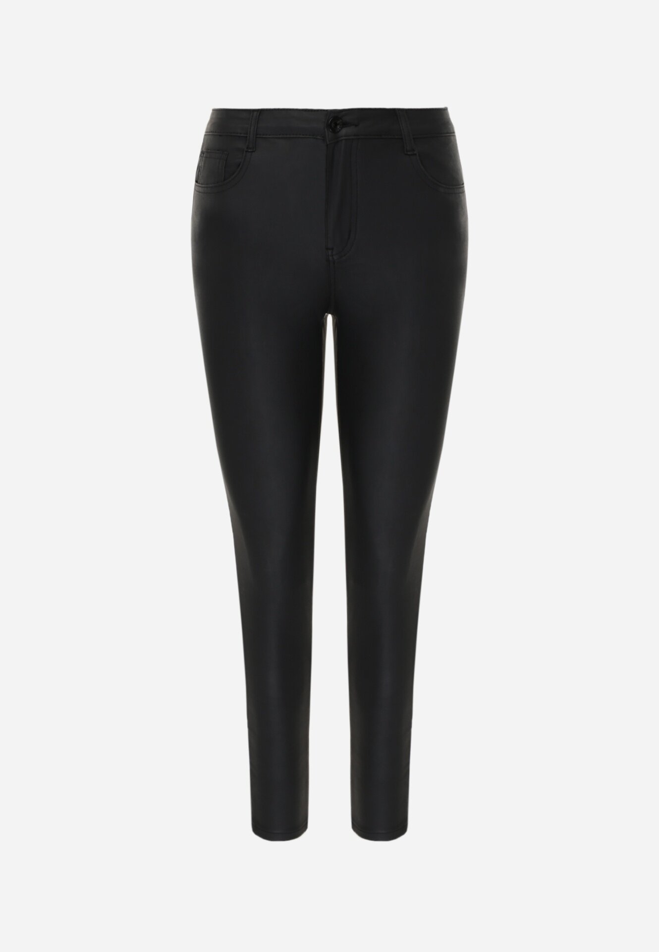 daysie Pantaloni Negri Skinny din Piele ecologică Operwena