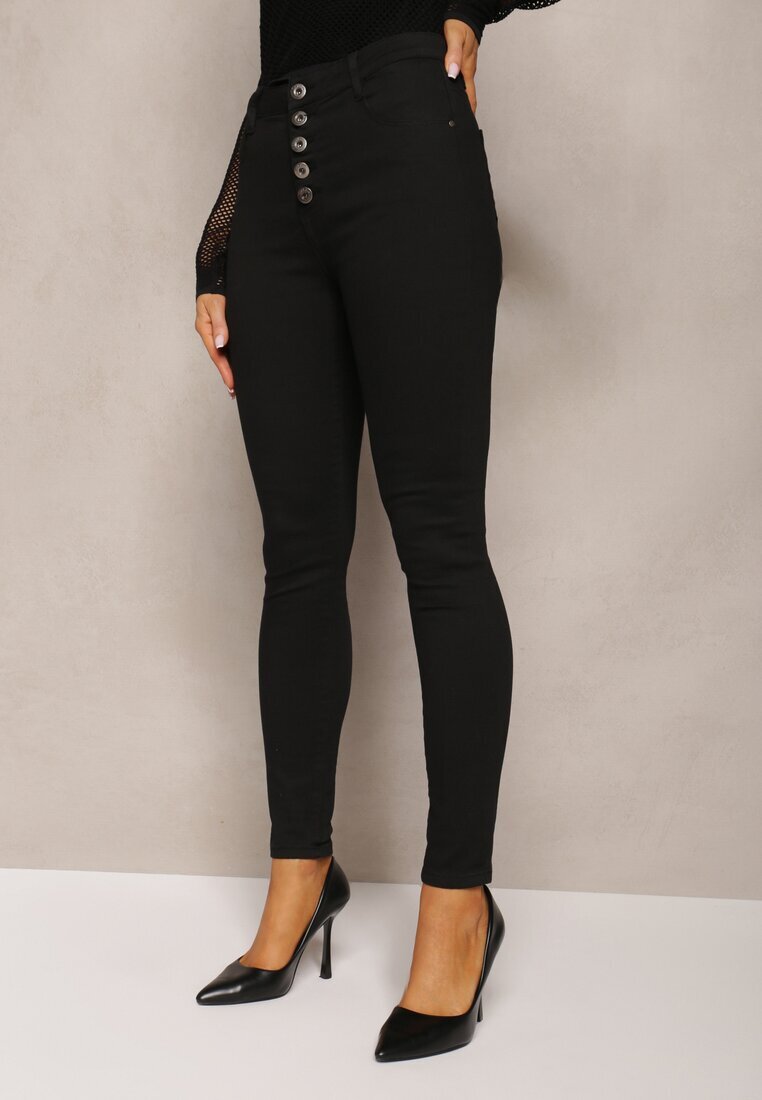 daysie Pantaloni Negri Skinny Winvienne