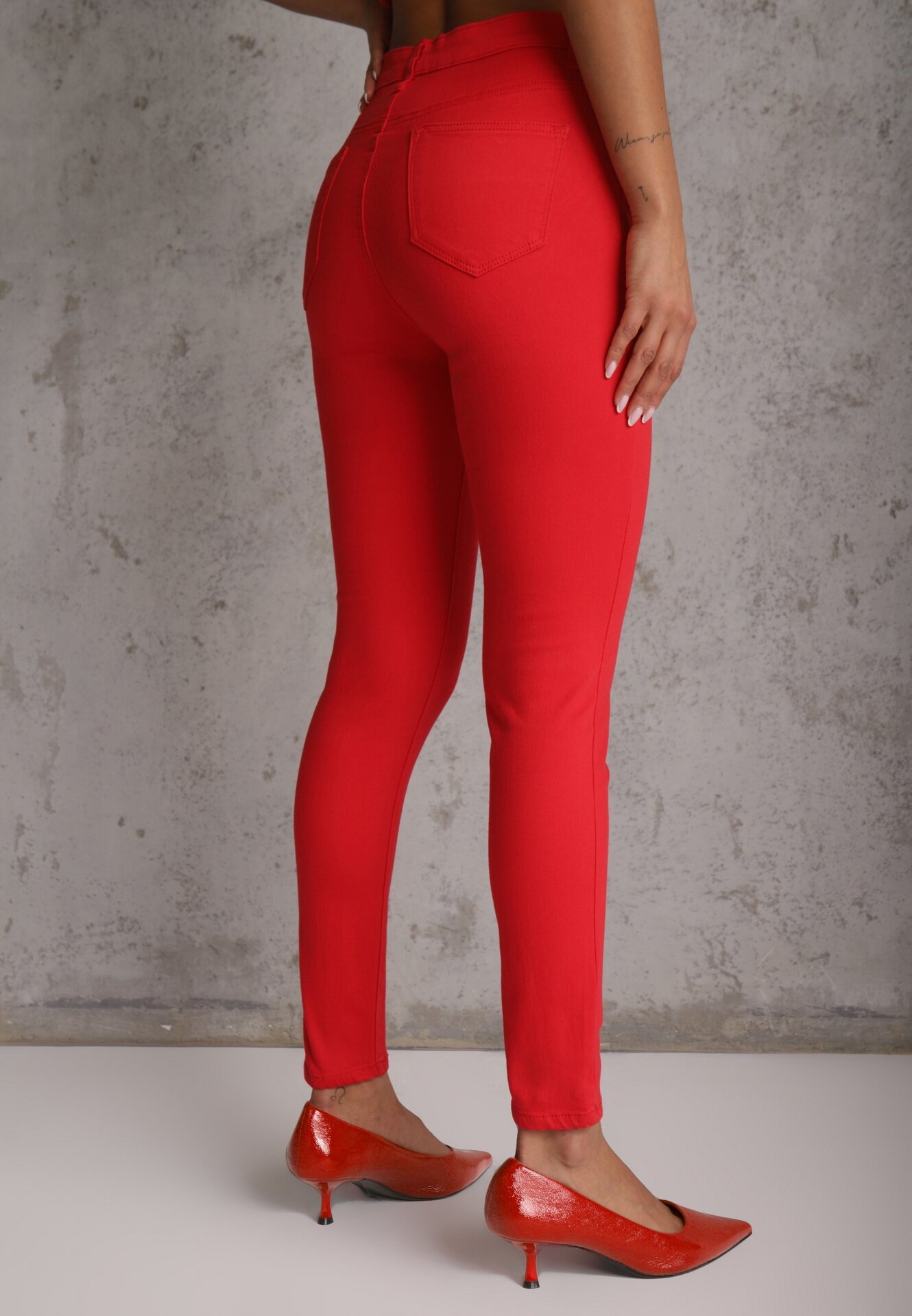daysie Pantaloni Skinny Roșii Winvienne