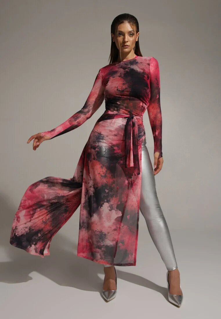 defox Pantaloni Argintii skinny din piele ecologică Zorlemi