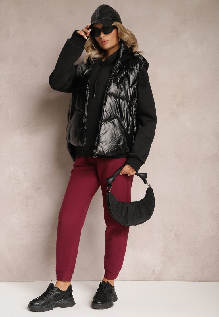 defox Pantaloni tricotati bordo cu elastic în talie Matrila