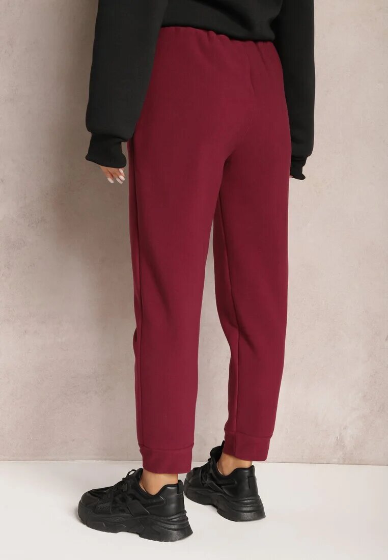 defox Pantaloni tricotati bordo cu elastic în talie Matrila
