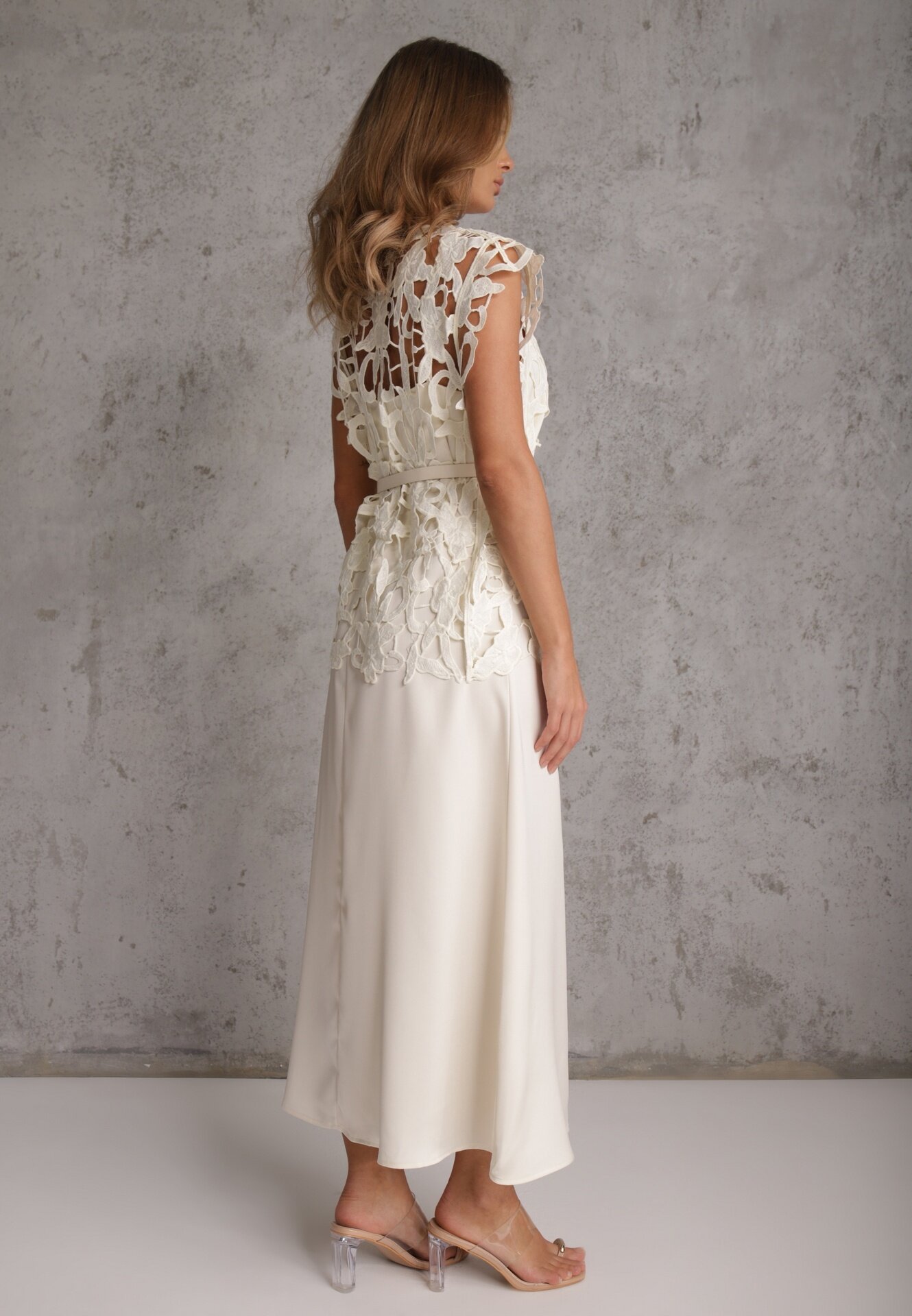 elsa.m by may Compleu elegant Nelalin Bej deschis