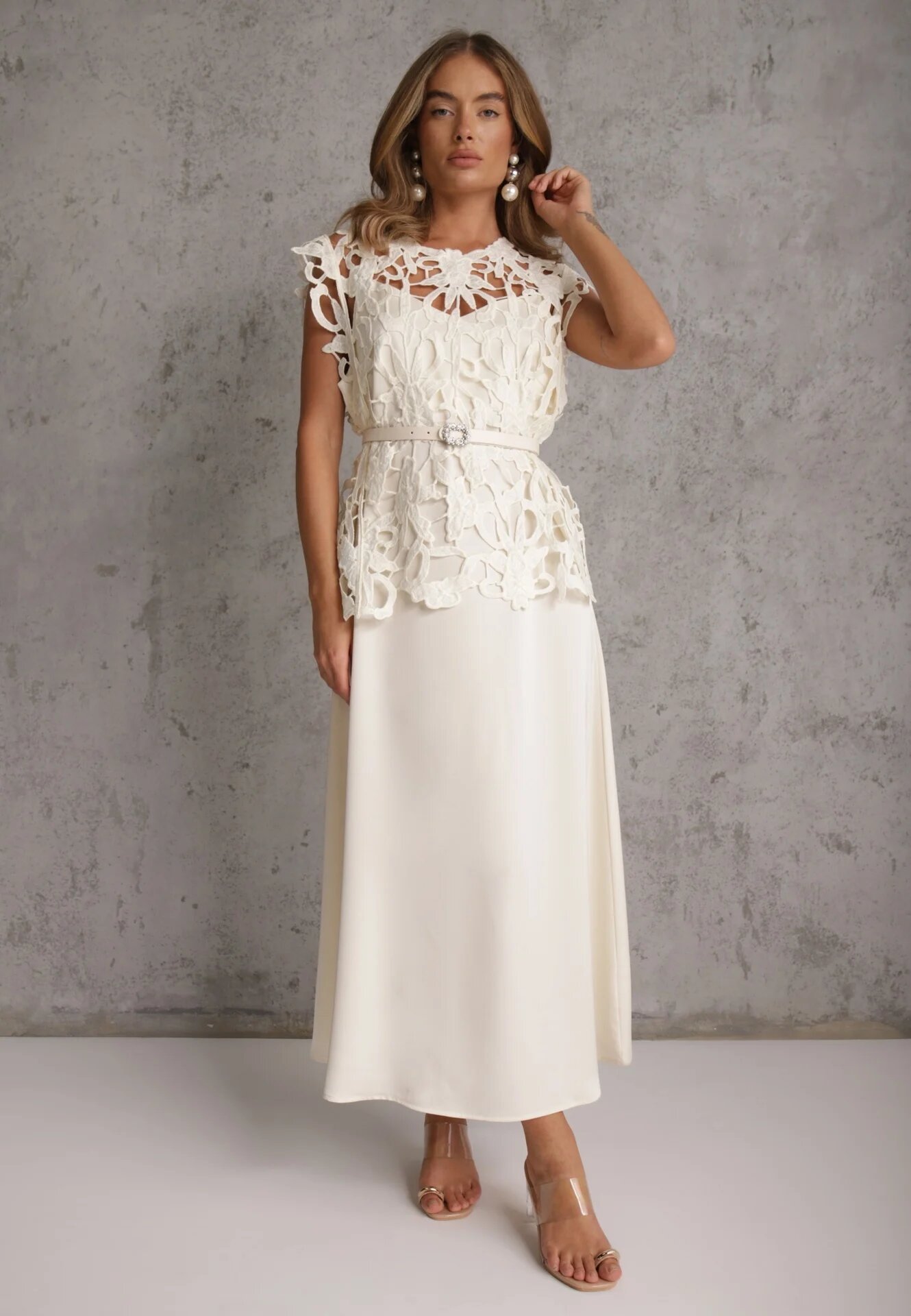 elsa.m by may Compleu elegant Nelalin Bej deschis