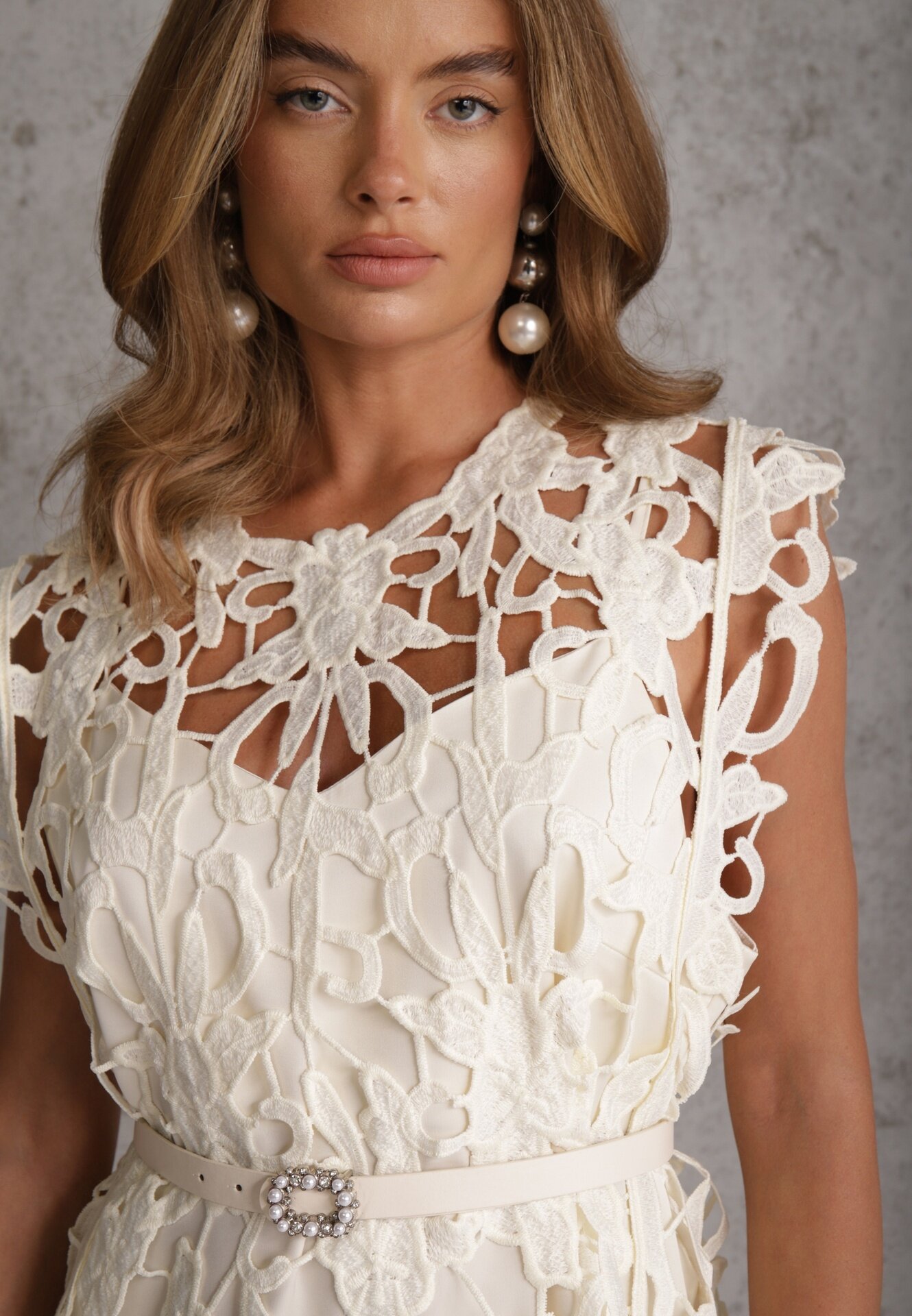 elsa.m by may Compleu elegant Nelalin Bej deschis