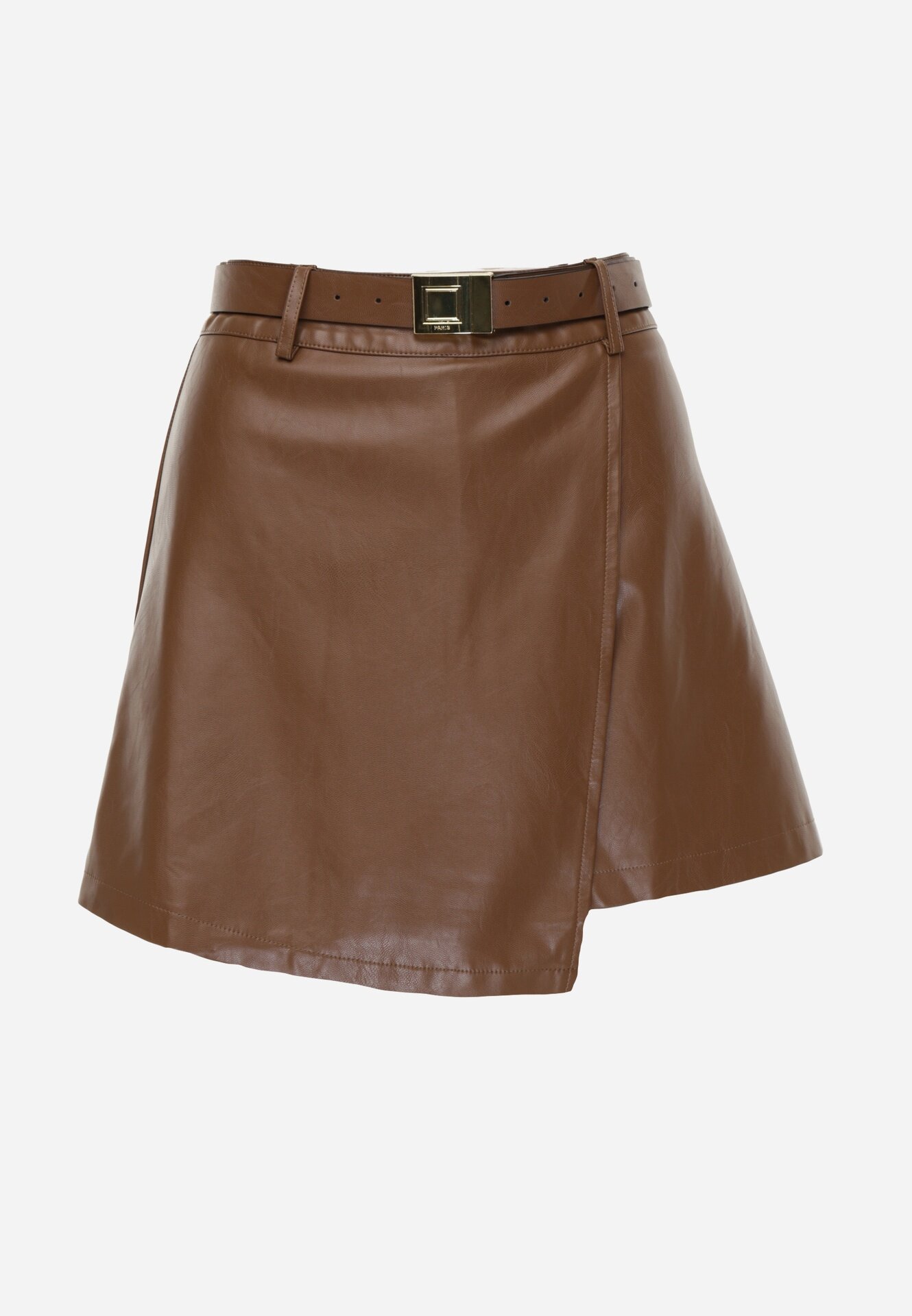 elsa.m by may Fustă-pantalon scurt asimetric cu curea Hamona Maro
