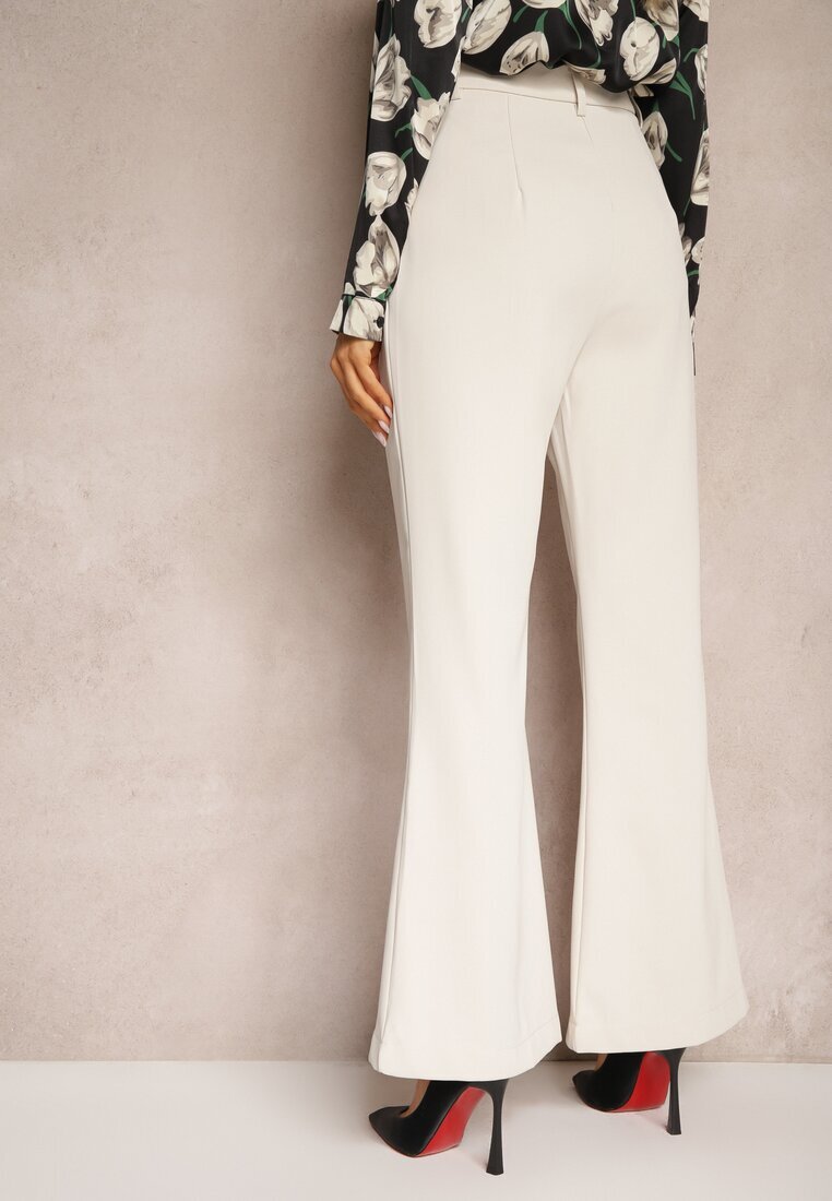 elsa.m by may Pantaloni Casual Bej tip Clopot High Waist Uinna