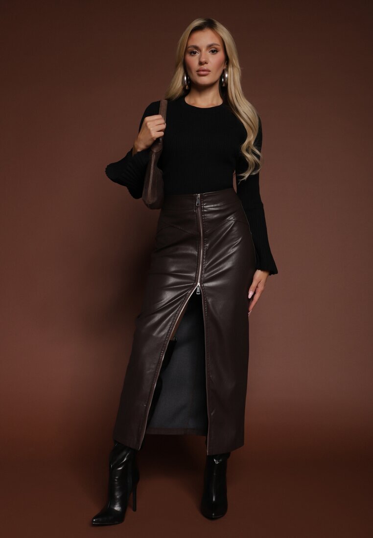 elsa.m by may Pulover Sediane Negru