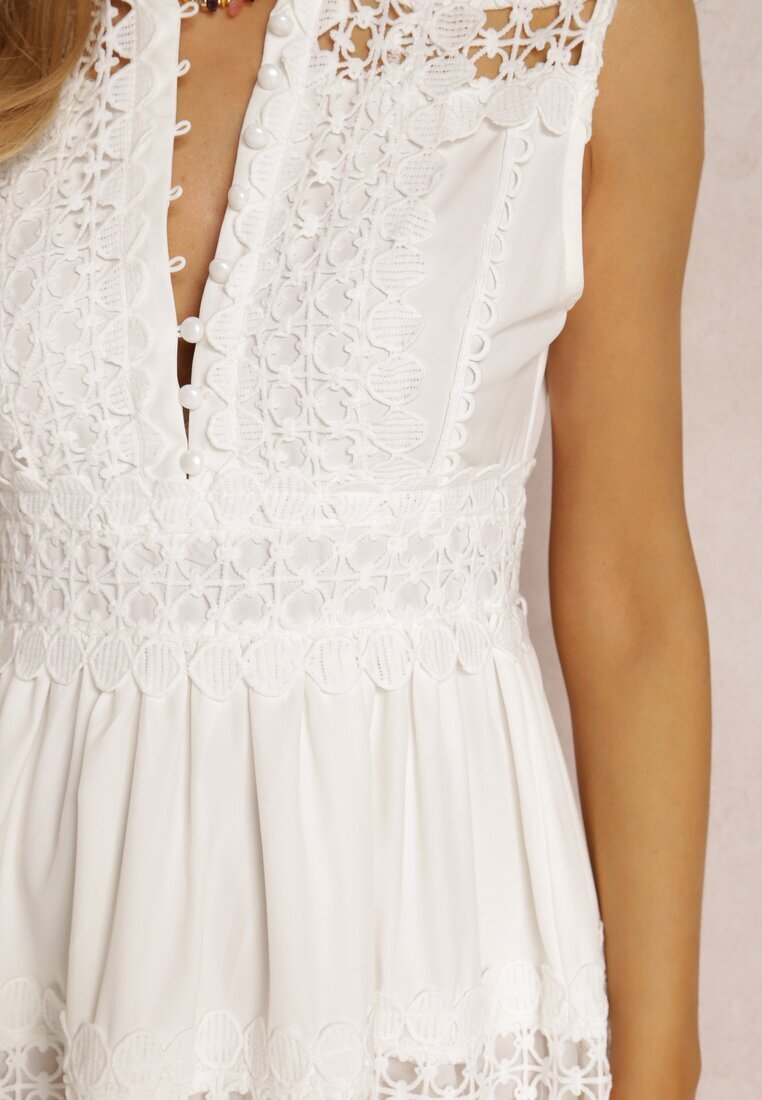 elsa.m by may Rochie Albă Athethra