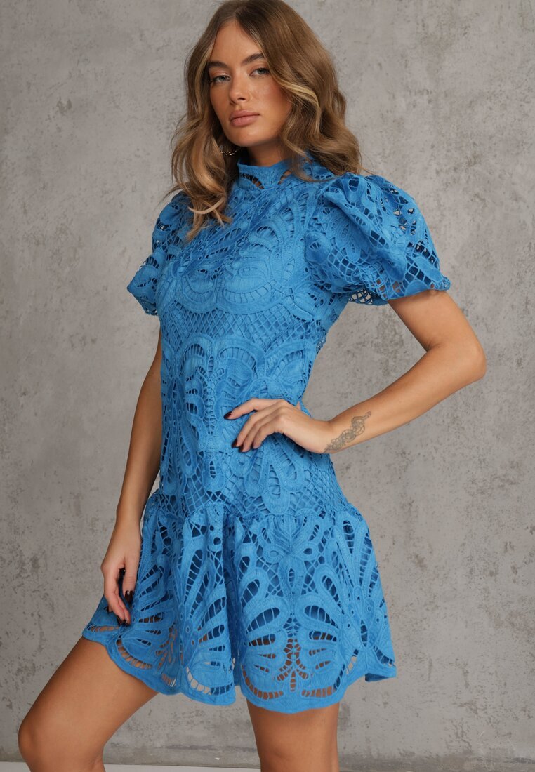 elsa.m by may Rochie Albastră Amathinna