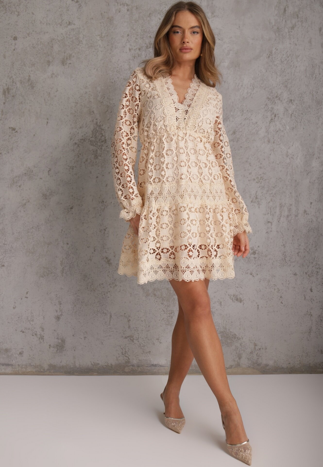 elsa.m by may Rochie Bej Dephiolea