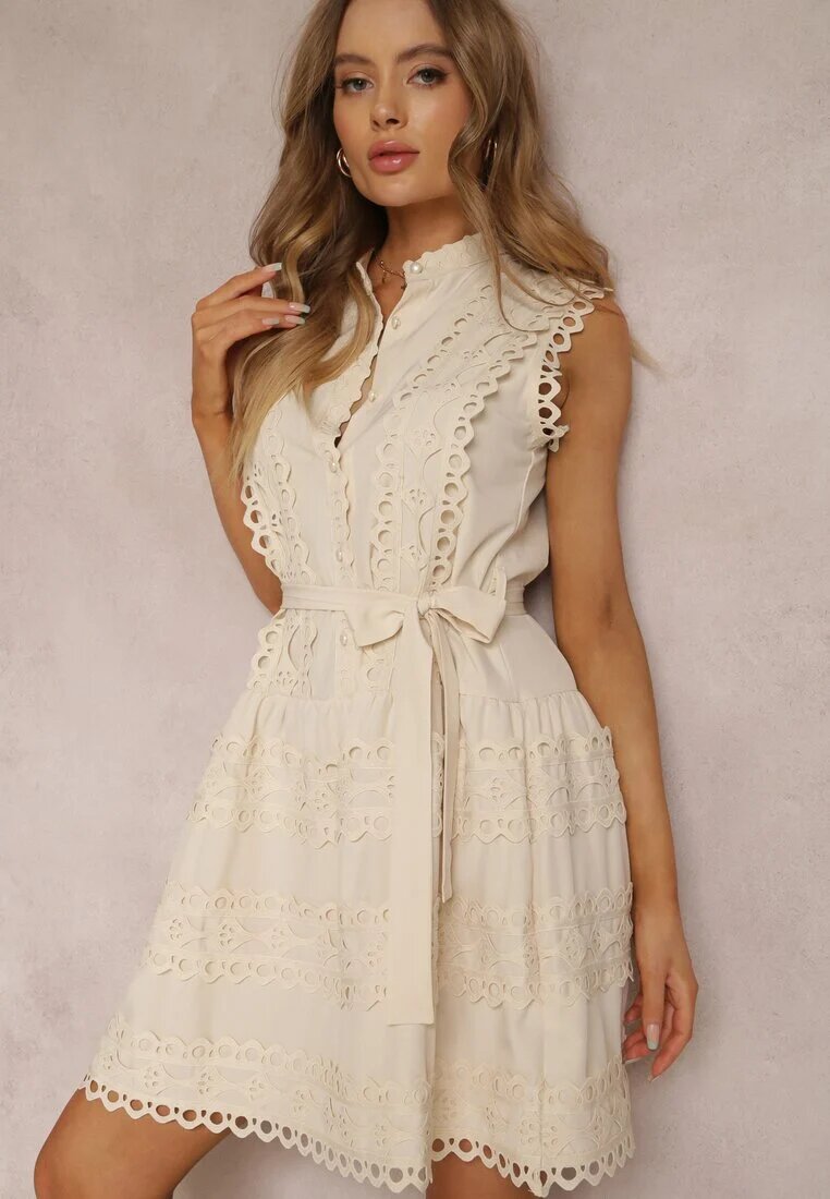 elsa.m by may Rochie Bej deschis Ismeia