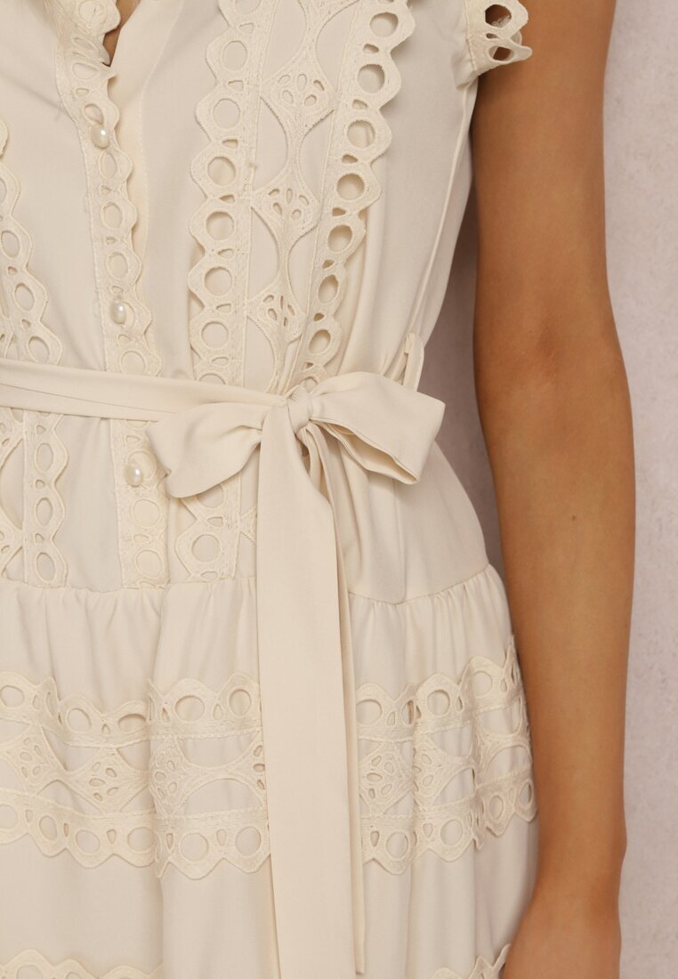 elsa.m by may Rochie Bej deschis Ismeia