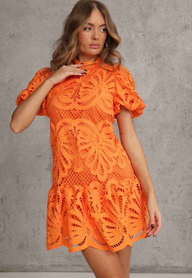 elsa.m by may Rochie Portocalie Amathinna