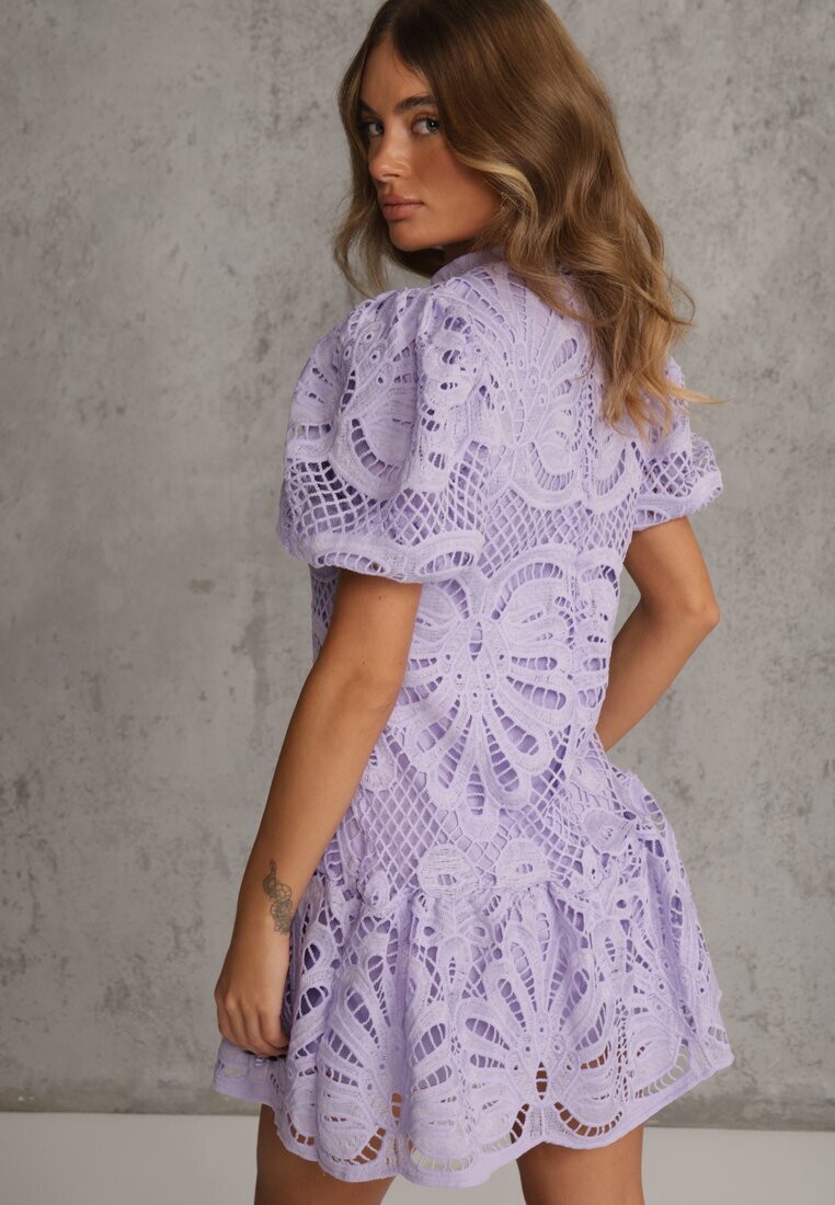 elsa.m by may Rochie Violet Amathinna