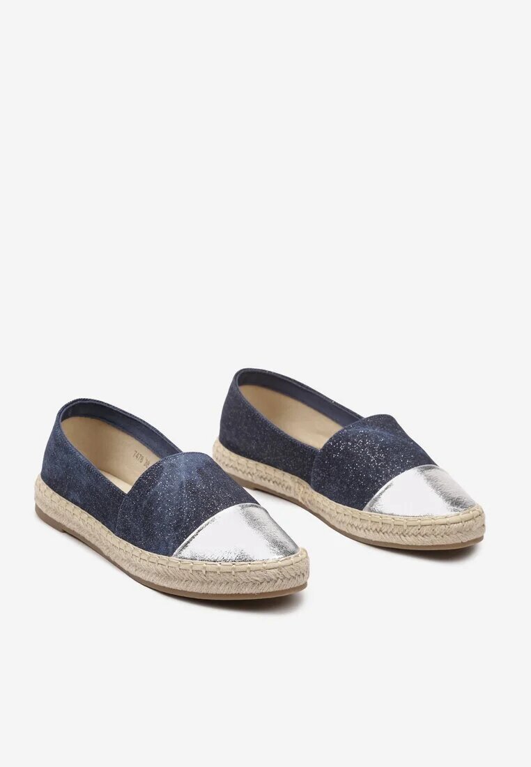  Espadrile Granat cu Vârf Decorativ pe Talpă Împletită Effiel