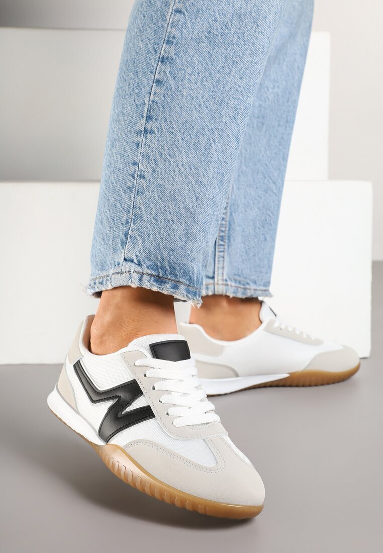 fiori&spinc Sneakers Gri-Negri Clasici Tenisi Istia