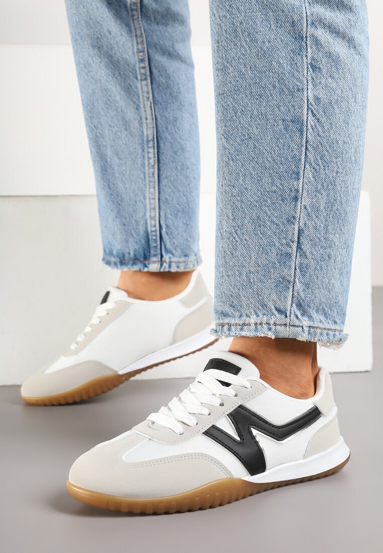 fiori&spinc Sneakers Gri-Negri Clasici Tenisi Istia
