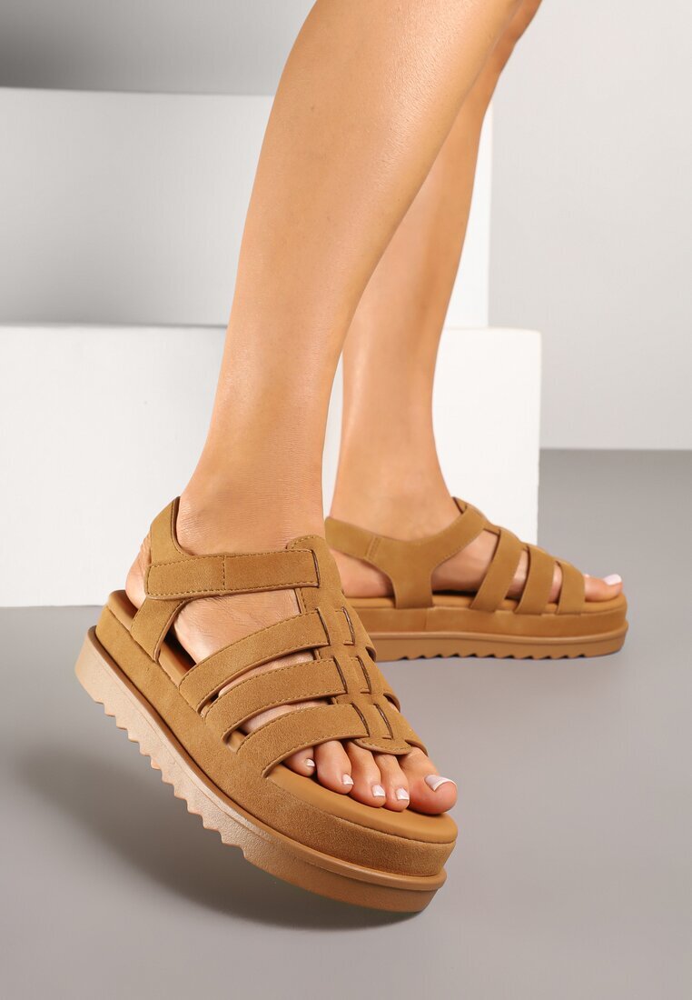 givana Sandale Maro Stil Gladiator cu Scai Sorenevia