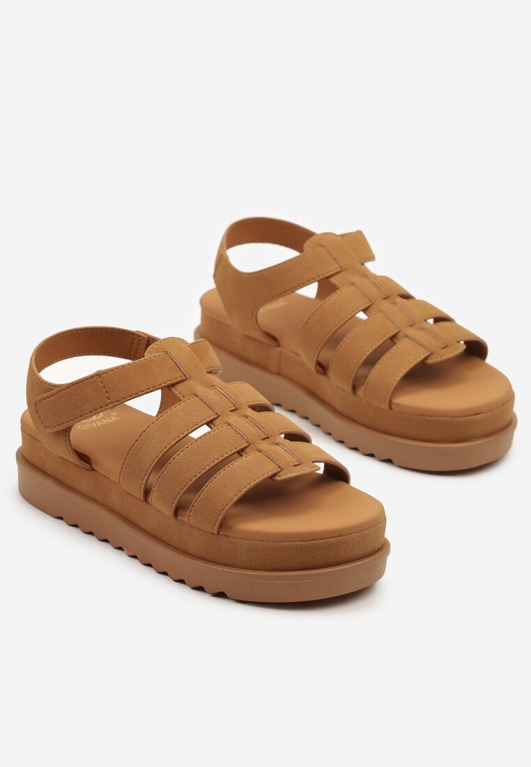 givana Sandale Maro Stil Gladiator cu Scai Sorenevia