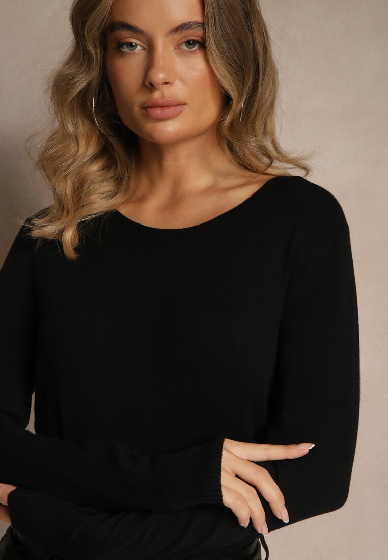 glo-story Pulover Tevra Negru