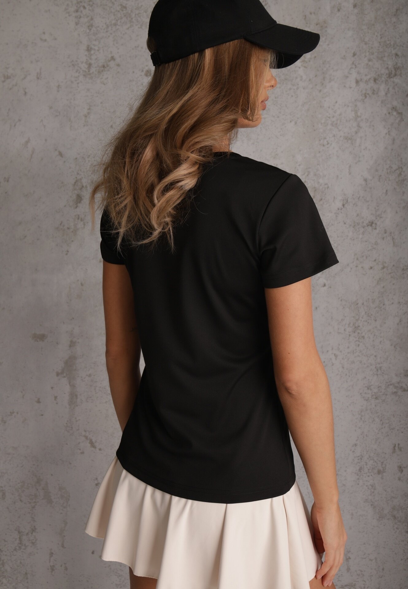 glo-story T-shirt Rhethine Negru