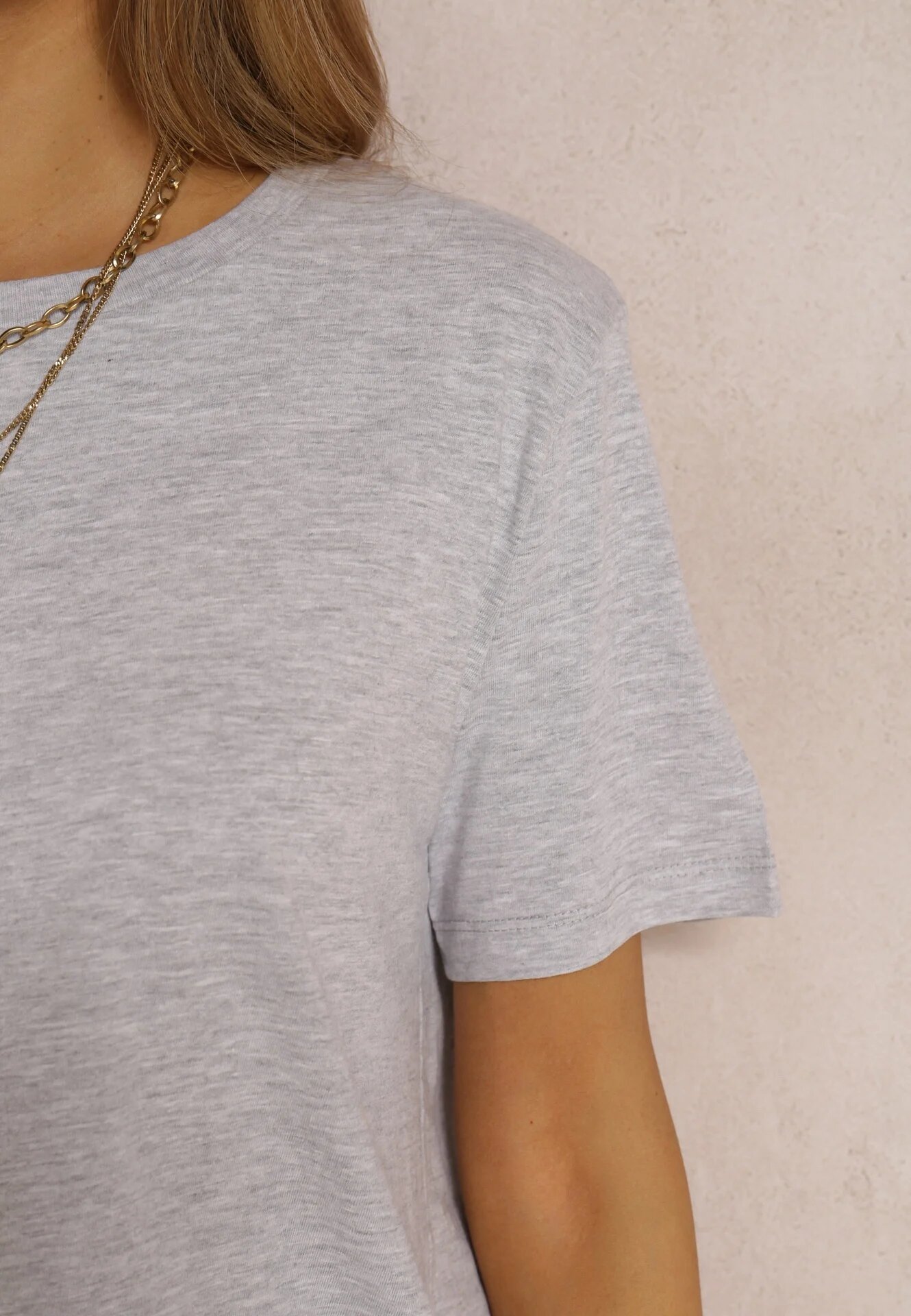 glo-story Tricou Gri deschis Errona