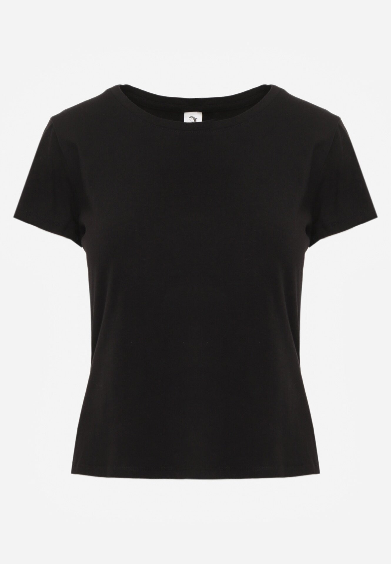 glo-story Tricou Negru Din bumbac Melinthe