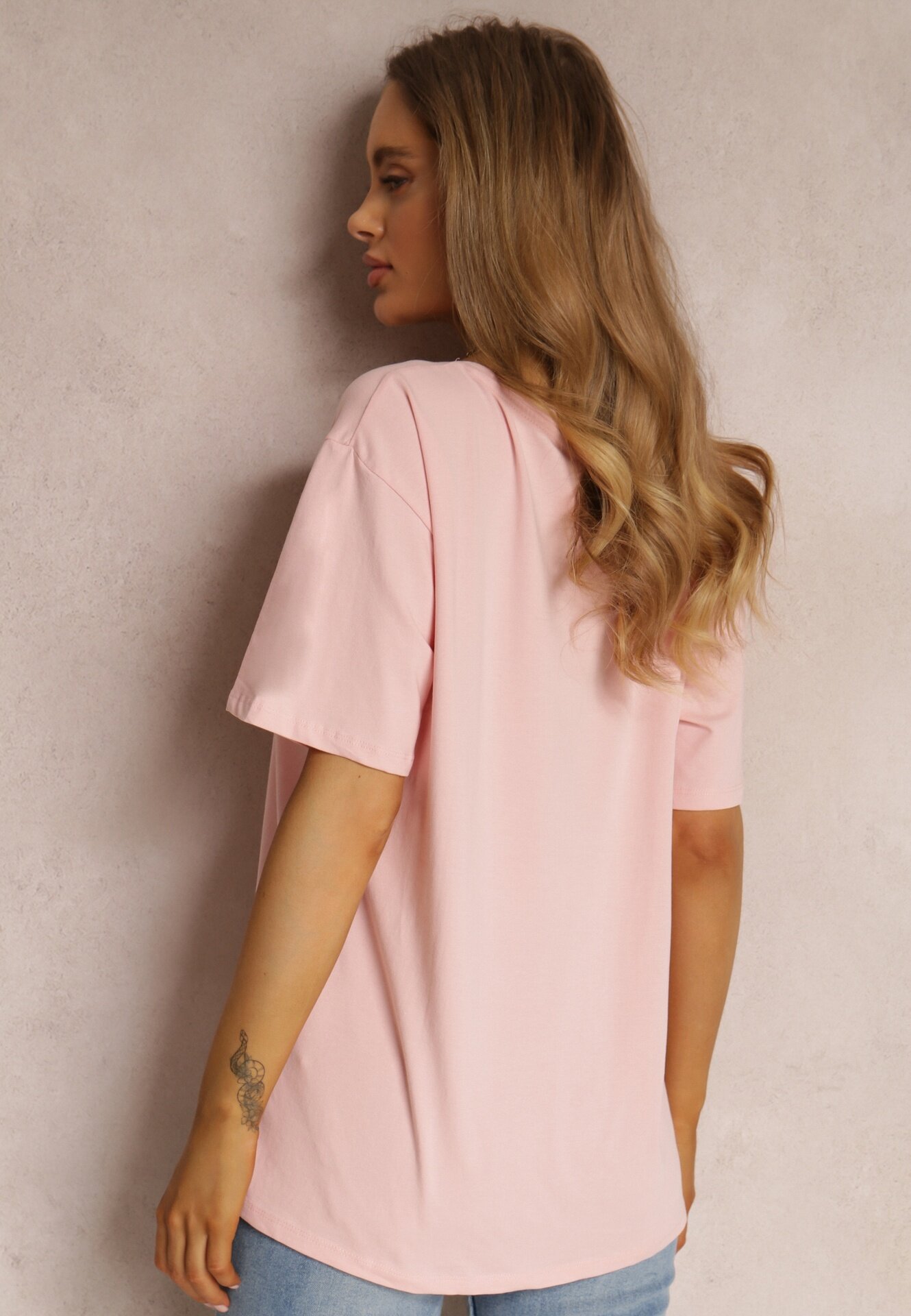 glo-story Tricou Roz deschis Nikoneus