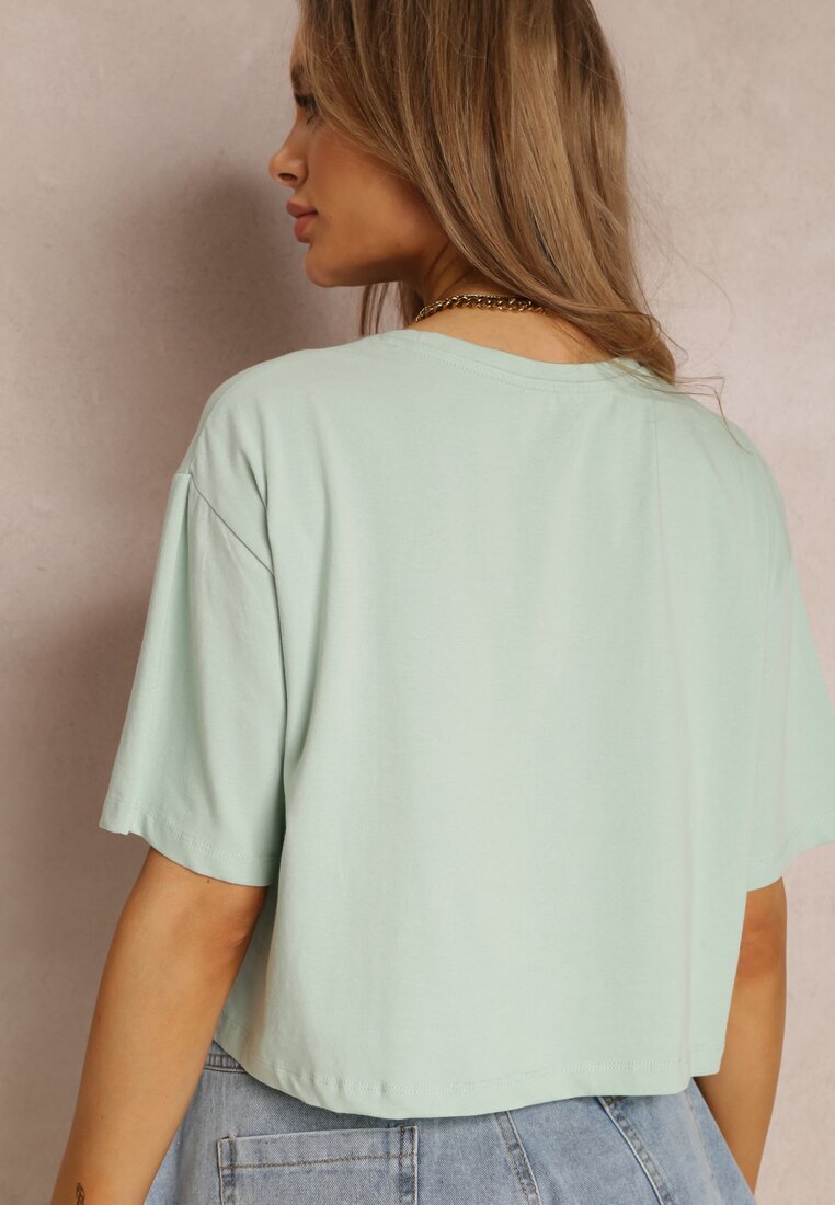 glo-story Tricou Verde mentă Phelista