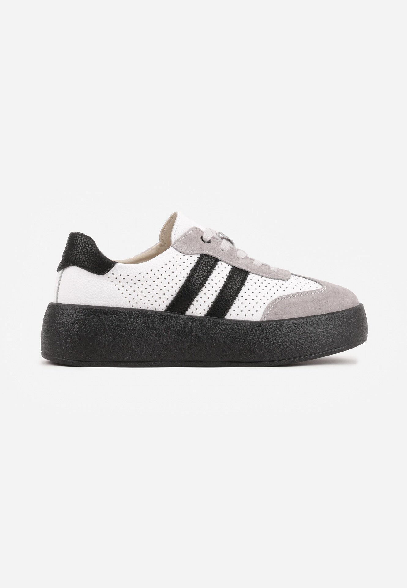 goodin Sneakers Urevla Alb cu gri