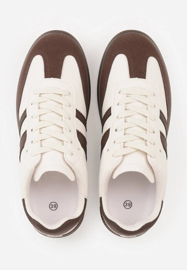 gowin Adidași Casual Bej-Maro pe talpă plată cu curele Jereria