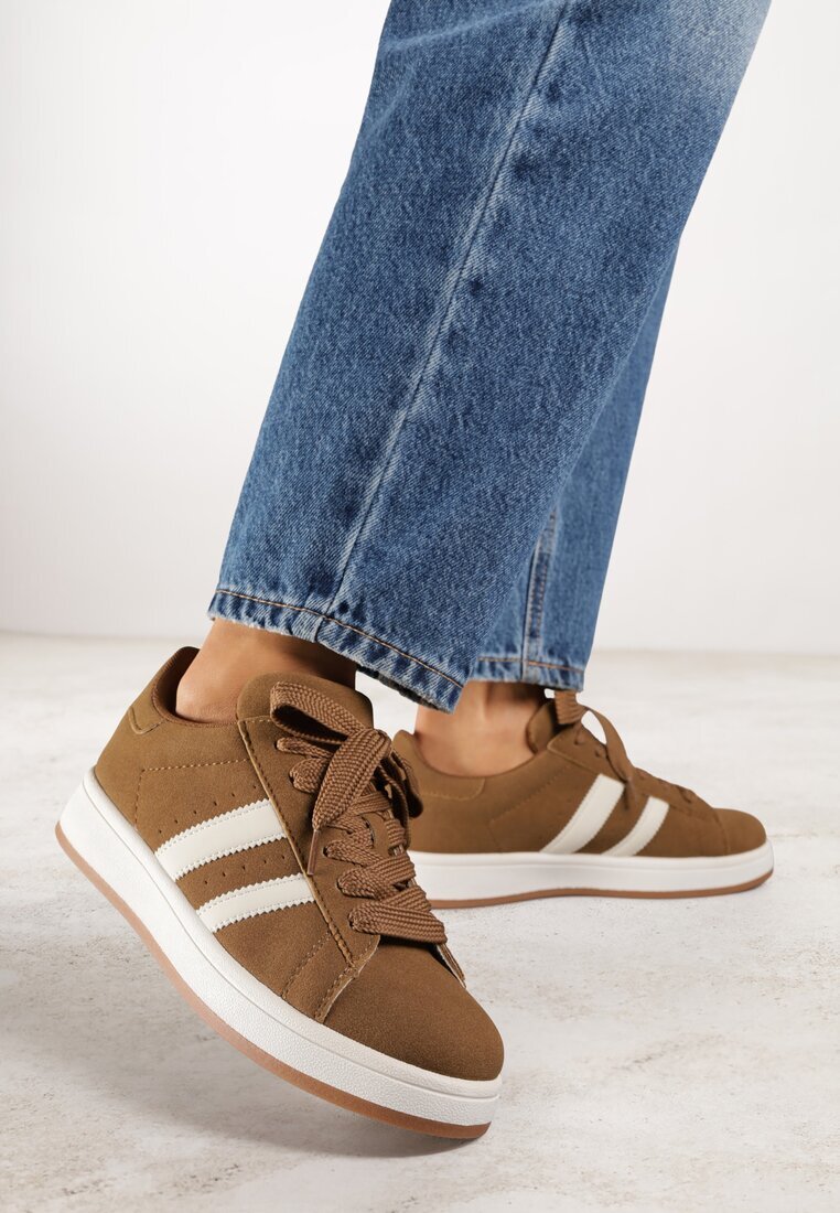 gowin Adidași Maro Cu benzi decorative Dolirenna
