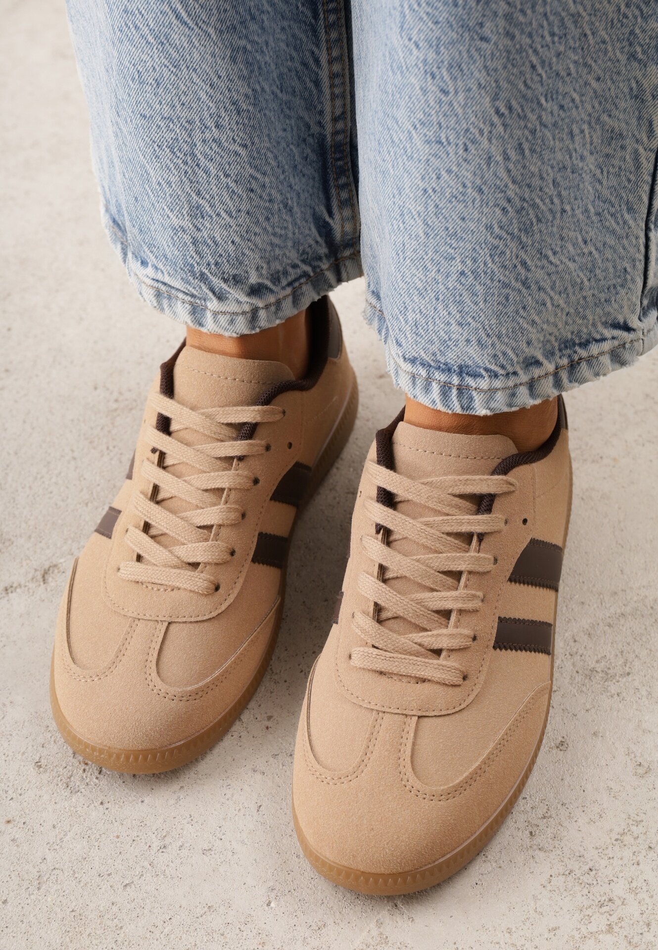 gowin Sneakers Bej închis
