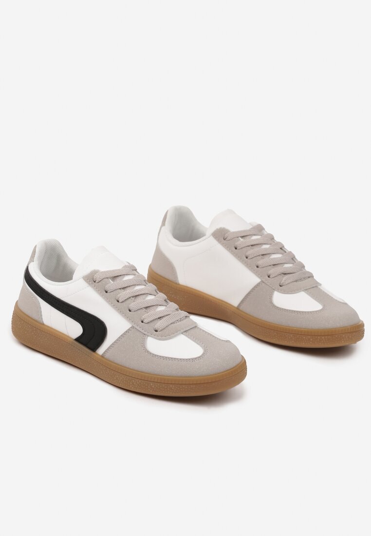 gowin Sneakers Casual Alb-Negru Tip Tenisi Cult Ablerri