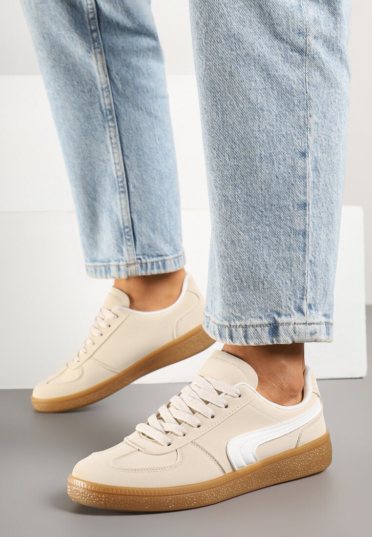 gowin Sneakers casual bej Tip adidași cult Ablerri