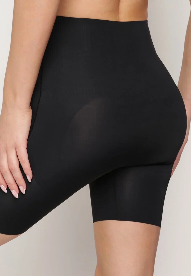 greenice Chiloți Negri Modelatori High Waist cu Push-Up Furbia
