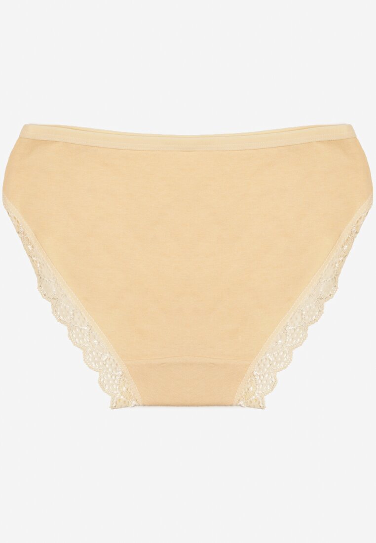 han Chiloți Bikini Galbene cu dantelă Didel