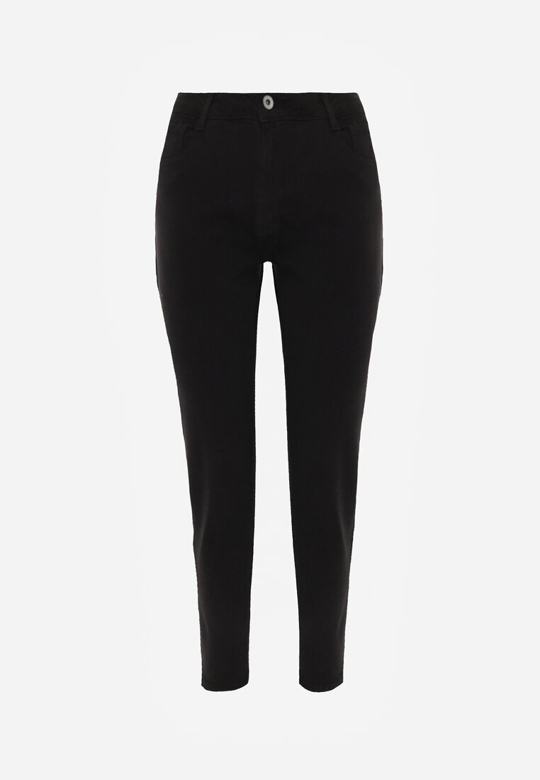 hello miss Blugi Negri Mom Fit Talie Înaltă Kasena
