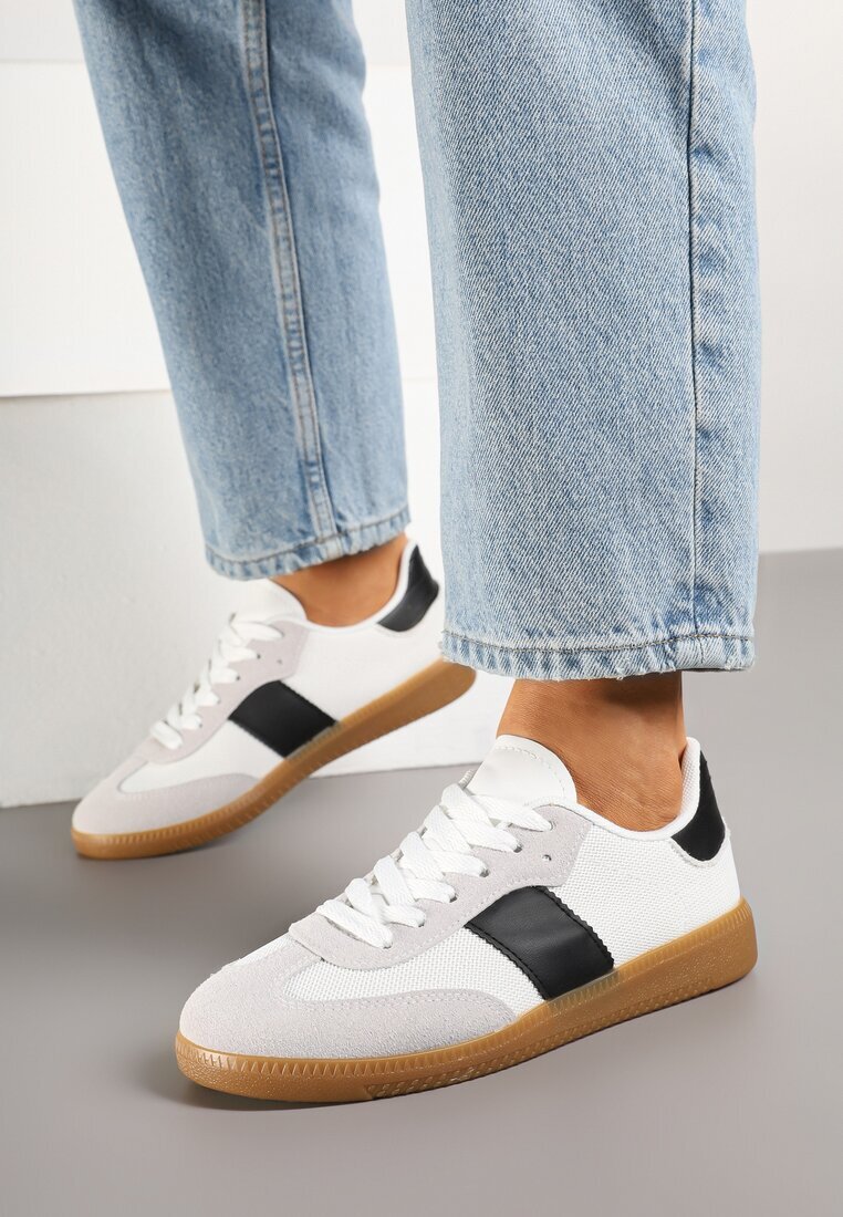 ideal Adidași Teniși Alb-Negru în Stil Iconic Neolithaen
